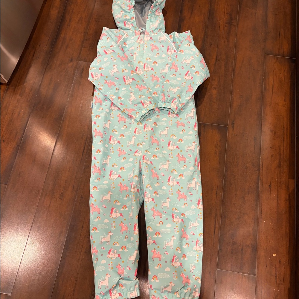 Kids' Unicorn Rain Suit
